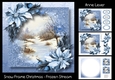 Snow Frame Christmas - Frozen Stream