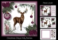 Christmas Stag & Holly Berries
