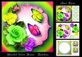 Blended Neon Roses - Rainbow