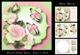Blended Pastel Roses - Green & Pink
