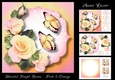 Blended Pastel Roses - Pink & Orange