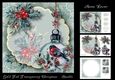 Gold foil Transparent Christmas - Bauble
