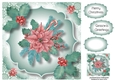 The Christmas Poinsettia 8x8