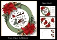 Faux Paper Cut Bauble 1