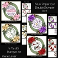 Faux Paper Cut Bauble Bumper Kit 1