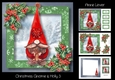 Christmas Gnome & Holly 3