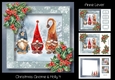 Christmas Gnome & Holly 4
