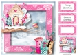 Pink Christmas Birdhouse 8x8