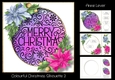 Colourful Christmas Silhouette 2