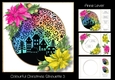 Colourful Christmas Silhouette 3