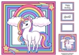 Rainbow Unicorn 1 8x8
