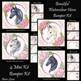 Beautiful Watercolour Horse Bumper Kit