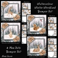 Watercolour Winter Woodland Birthday Bumper Kit