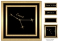 Gold Zodiac Star Constellations - Cancer