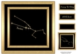 Gold Zodiac Star Constellations - Taurus