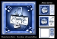 Music Lover Retro - Boombox & Cassette Blue