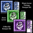 Music Lover Vintage Bumper Kit