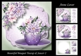 Beautiful Bouquet Teacup & Saucer 2