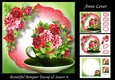 Beautiful Bouquet Teacup & Saucer 6