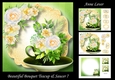 Beautiful Bouquet Teacup & Saucer 7