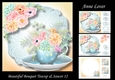 Beautiful Bouquet Teacup & Saucer 12