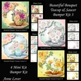 Beautiful Bouquet Teacup & Saucer Bumper Kit 3