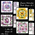 Gorgeous Watercolour Florals Bumper Kit 1