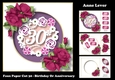 Faux Paper Cut 30 - Birthday Or Anniversary