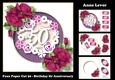 Faux Paper Cut 50 - Birthday Or Anniversary