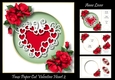 Faux Paper Cut Valentine Heart 2