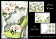Fabulous Shoes - White Begonias