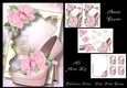 Fabulous Shoes - Pale Pink Roses