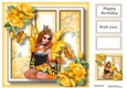 Fabulous Fairy - Yellow 8x8