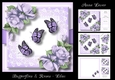 Butterflies & Roses - Lilac