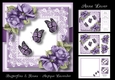 Butterflies & Roses - Antique Lavender