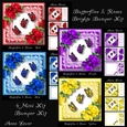 Butterflies & Roses Brights Bumper Kit