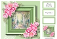Pink Flowers At The Rose Arch 8x8