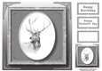 Gorgeous Stag Painting - Male 8x8