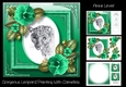 Gorgeous Leopard Painting With Camellias