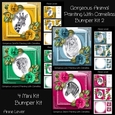 Gorgeous Animal Painting With Camellias Bumper Kit 2