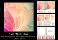 6x6 Art Nouveau Swirls Pyramid Stacker 3