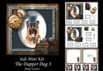 6x6 The Dapper Dog 3 - German Shepherd