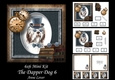 6x6 The Dapper Dog 6 - Old English Sheepdog