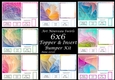 6x6 Art Nouveau Swirls TOPPER & INSERT Bumper Kit