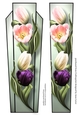 Art Deco Floral Lge DL - Tulips
