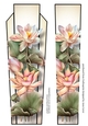 Art Deco Floral Lge DL - Lotus Flower