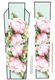 Art Deco Floral Lge DL - Peonies