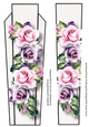 Art Deco Floral Lge DL - Vintage Roses