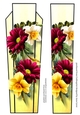 Art Deco Floral Lge DL - Spring Bouquet