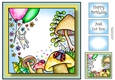 Bright Happy Spring 4 8x8